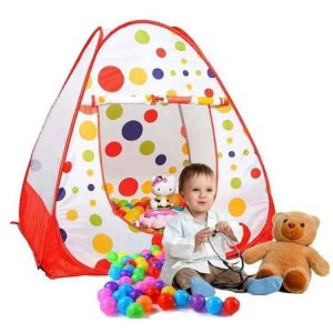 Baby Tent Play House for Kids With 50 pcs plastic balls