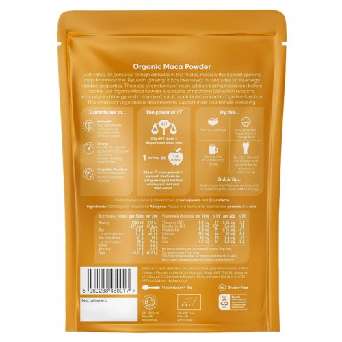 Naturya Organic Maca Rood 2 Powder 300g