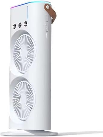 Rechargeable Double-ended Spray Fan Portable Humidifier Fan Air Conditioner Household Small Air Cooler